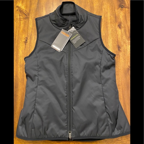 Nike Synthetic Filled Reversible Faux Fur Vest - Picture 2 of 6